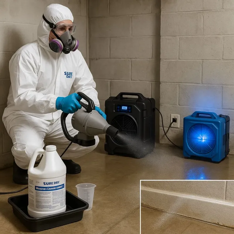 Sanitization and Odor Removal process in Midland County, MI