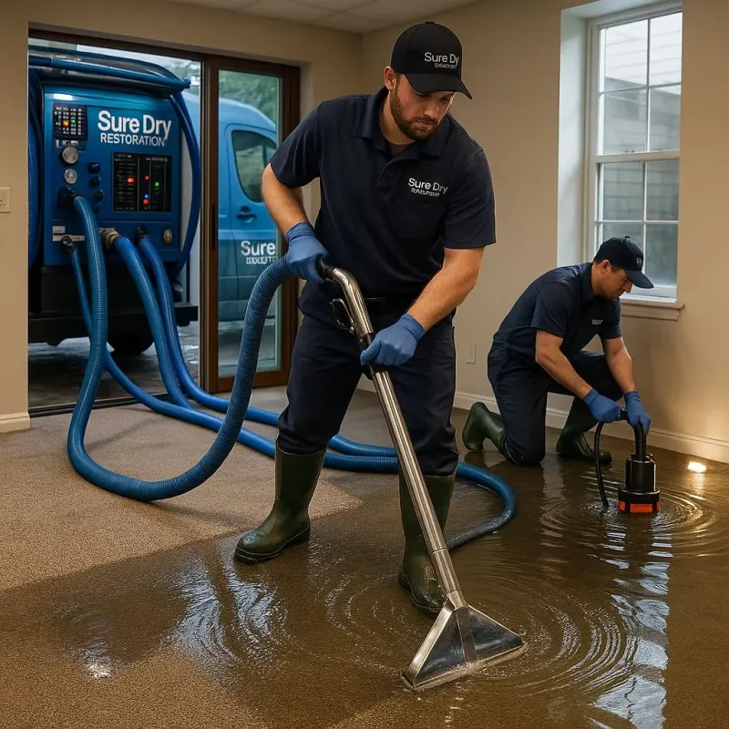 Water Extraction and Removal process in Midland County, MI